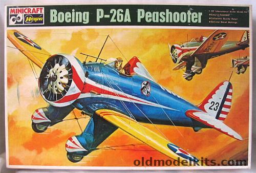 Hasegawa 1/32 Boeing P-26A Peashooter - USAAF Or Philippine Air Force, JS-092 plastic model kit